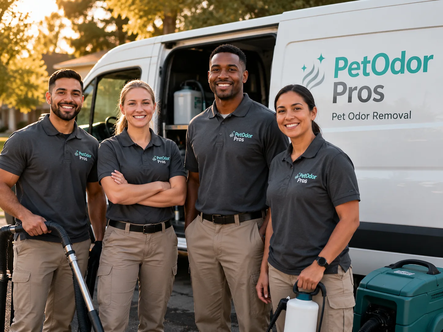 Pet Odor Removal team serving Arnold, CA